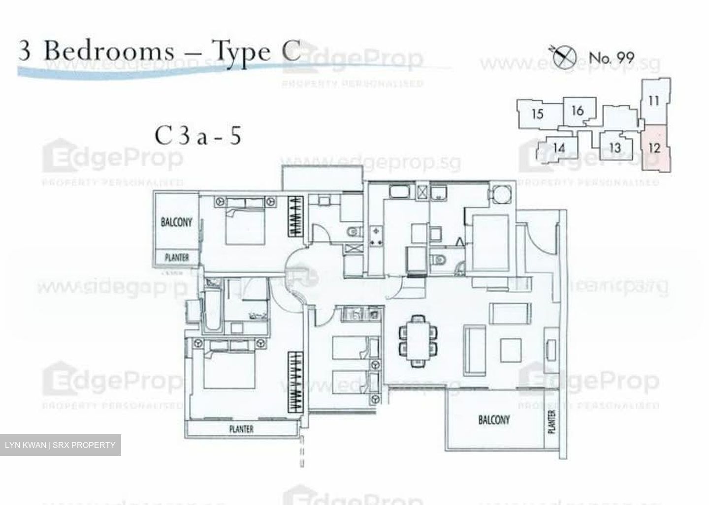 RiverGate (D9), Apartment #549947671